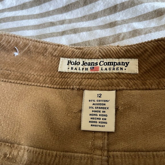 polo ralph lauren corduroy miniskirt - Picture 3 of 4